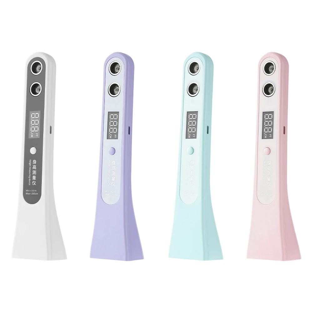 Ультразвуковая цифровая линейка для измерения высоты, высокоточный ростомер, электронная линейка для измерения высоты для взрослых и детей