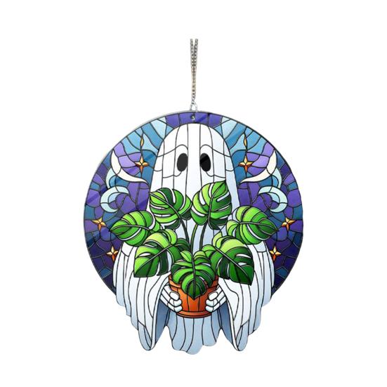 Призрак Ловец Солнца Акриловый Яркий Цвет Абажур Подвеска Вечеринка на Хэллоуин