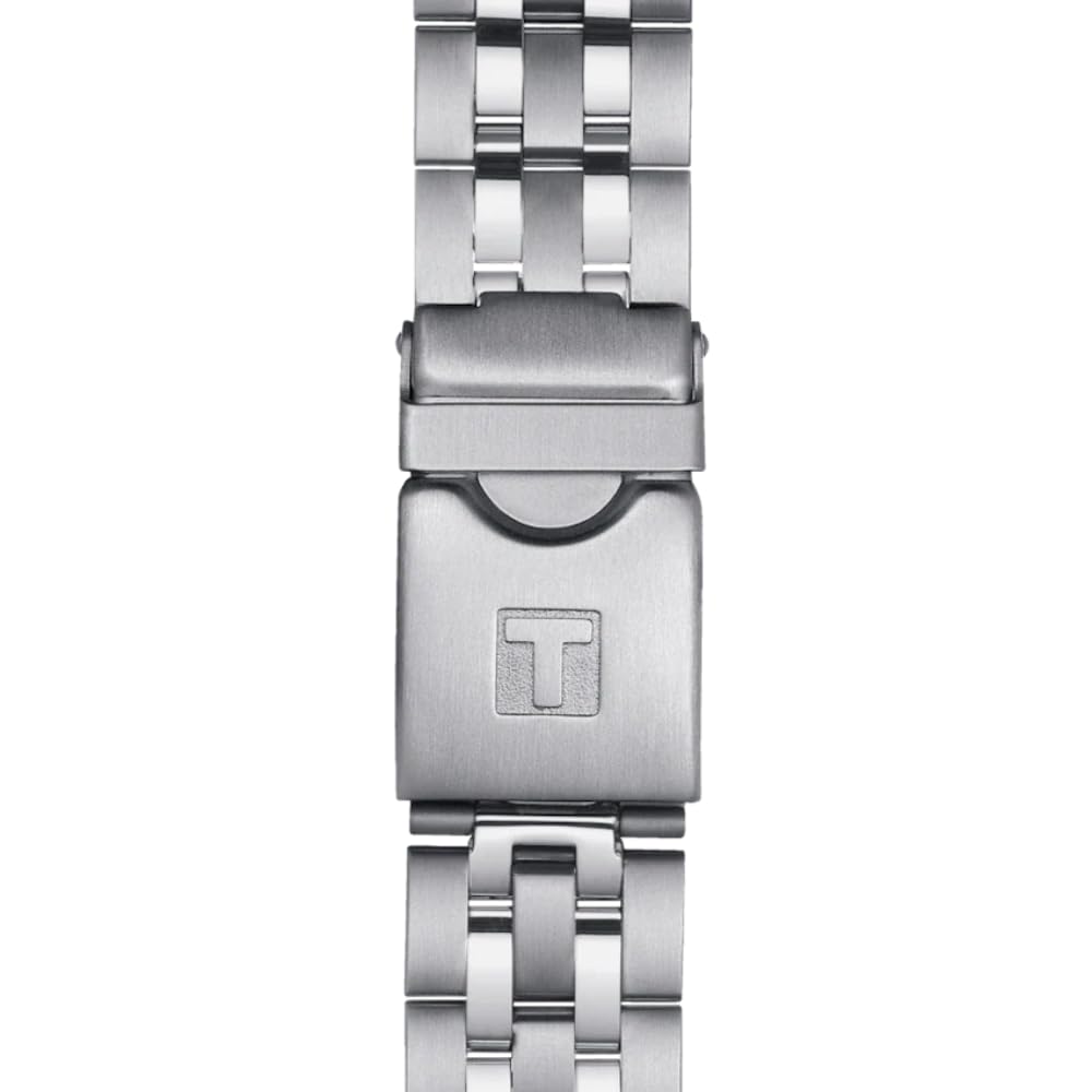 Мужские часы Tissot PRC 200 Chronograph, черный циферблат, браслет, модель T1144171105700 [Официальный импорт]