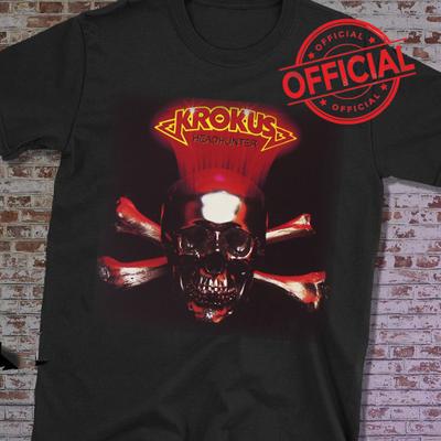 Krokus - Футболка Хедхантер Мужская с коротким рукавом Все размеры Унисекс