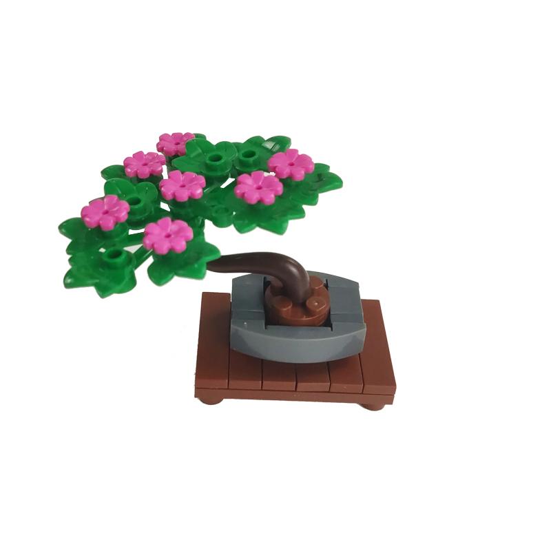 MOC Ферма Овощ Тыква Сад Урожай Ананас Морковь Грибы Тыква Кукуруза Строительные блоки Игрушки Для Детей Подарки