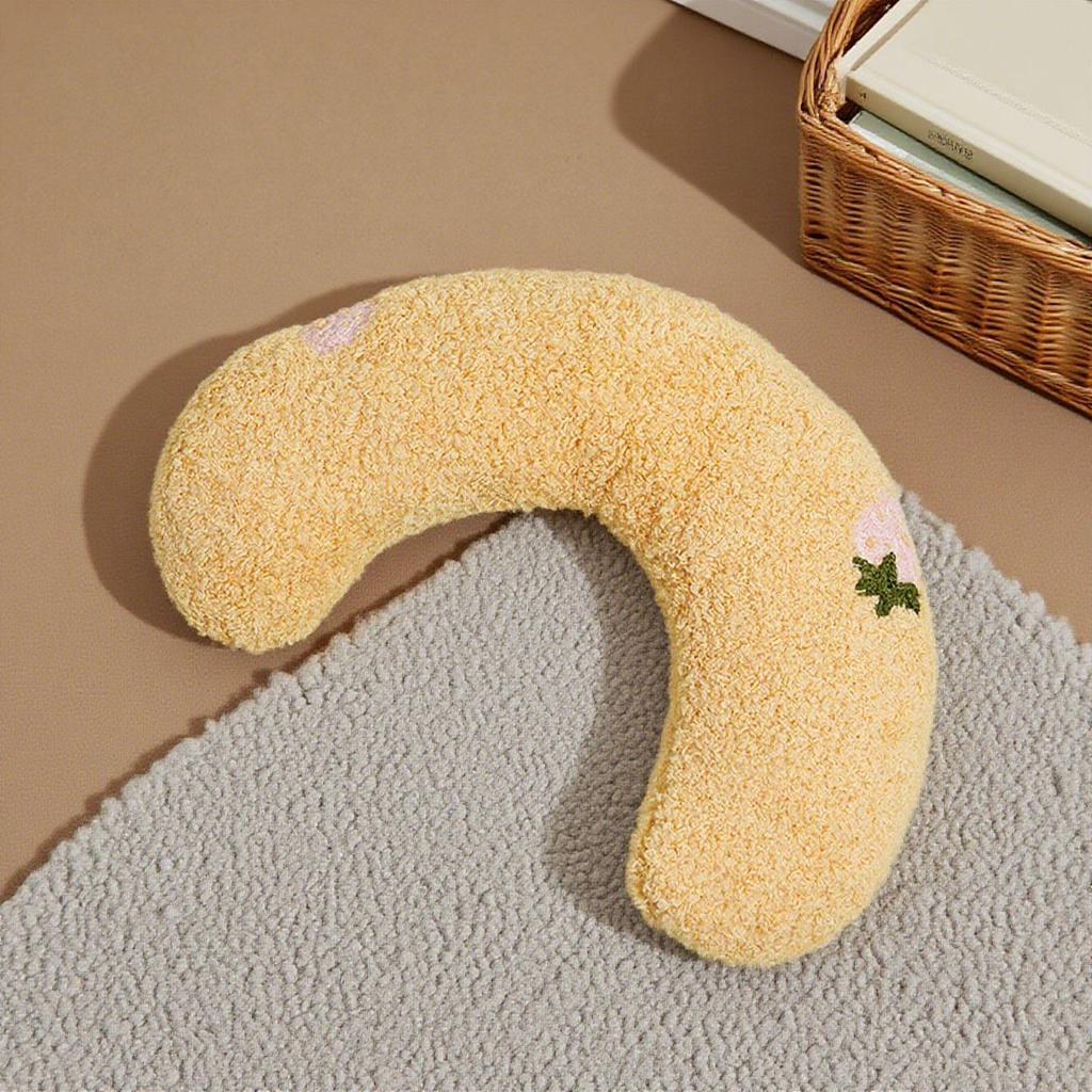 Трансграничная U-образная подушка для домашних животных для кошек и собак - Поддержка шейного отдела позвоночника для глубокого сна