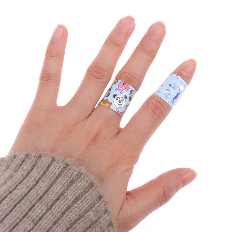 100 шт., клейкие повязки, пластыри для ран, пластыри для детей, с мультяшным рисунком, водонепроницаемые, гемостаз, детские пластыри, наклейки