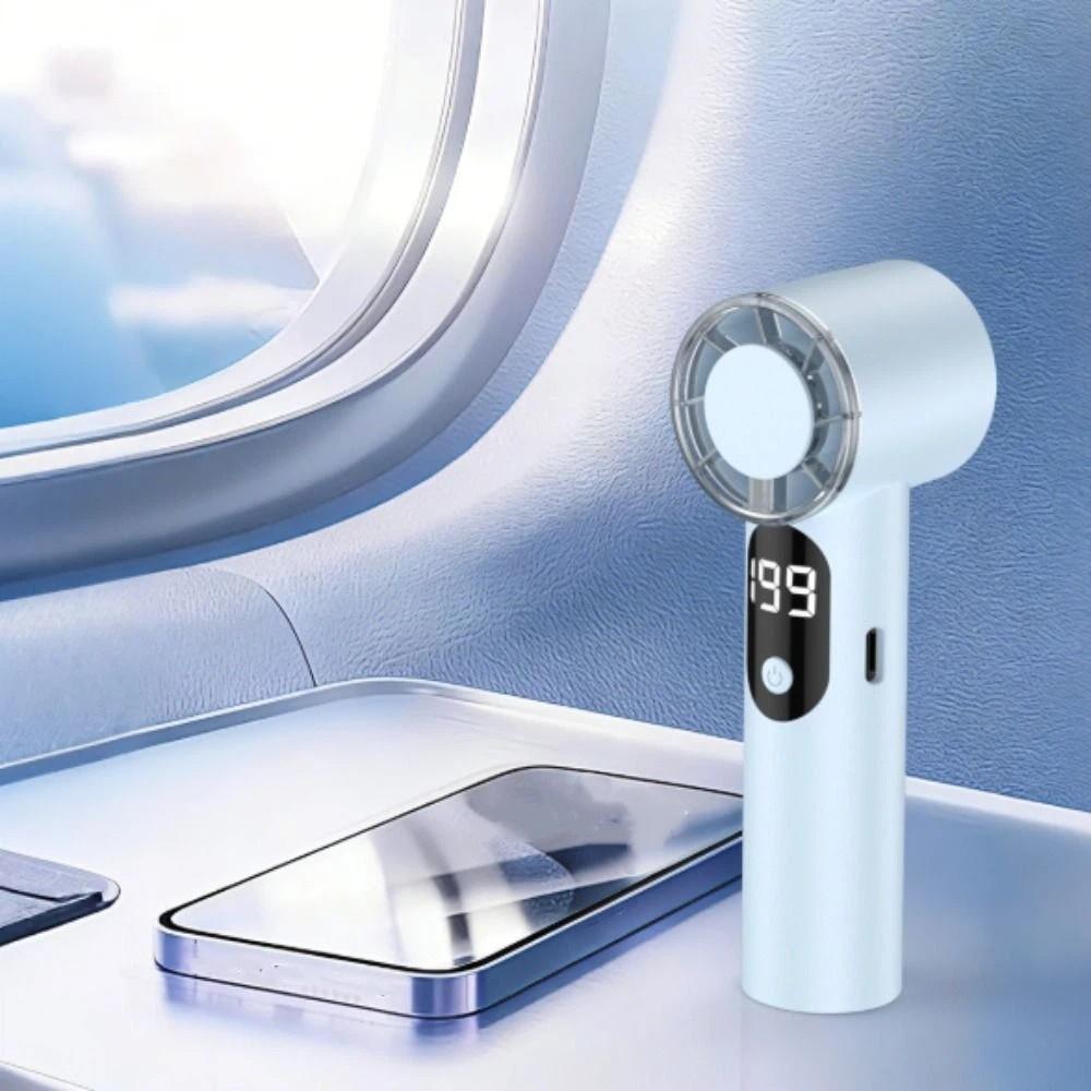 Rechargeable Cooling Fan Compact USB Fan Practical Gift Handheld Fan Daily Travel