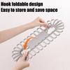Sock Drying Rack with 32 Clips Strong Load-bearing Foldable Design Multipurpose Socks Underwear Laundry Hanging Rack