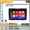 Android13 Carplay для Mercedes-Benz SLK-Class SLK Class R171 2004-2011 Автомобильное радио Навигация 4G Wi-Fi GPS Мультимедиа Видеоплеер