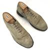 70s-80s Church’s Suede Crepe Sole Full Brogue Shoes 28.5-29.5cm Khaki(USED)