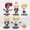 Фигурки Chainsaw Man & Devilman Q Version - Набор из 6 моделей для украшения