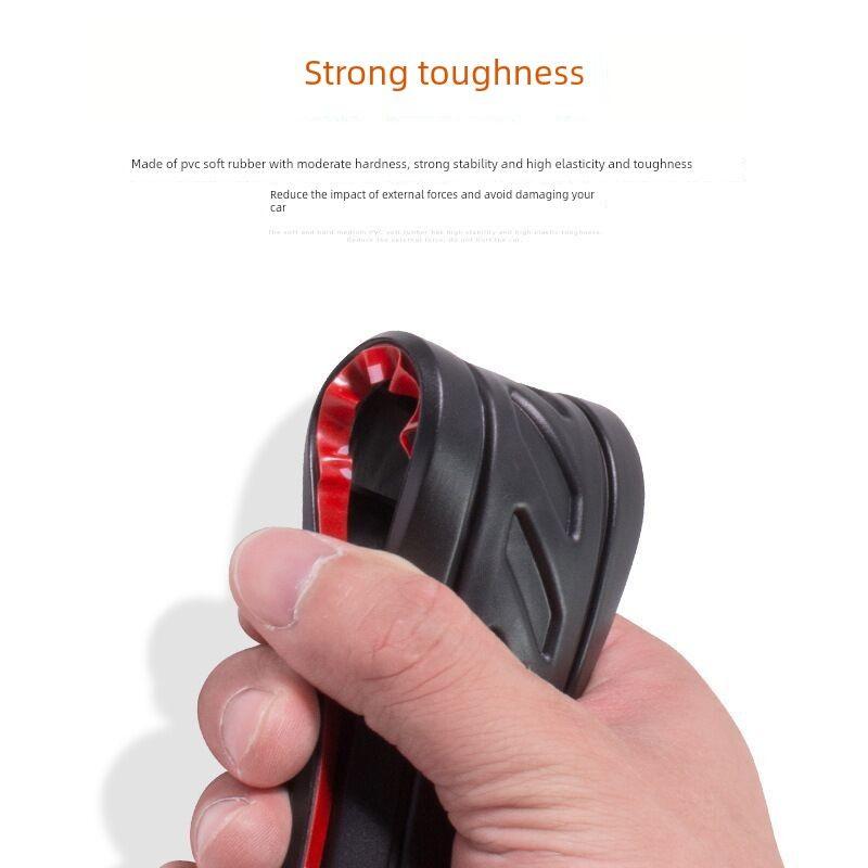 Car Anti-Collision Strip Bumper Anti-Scratch Soft Rubber Strip Decorative Sticker Anti-Scratch Sticker Body Anti-Collision Rubber Strip Universal