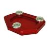 Waase Для Honda XLV 600 650 700 TRANSALP / DOMINATOR NX 650 / FMX 650 Подставка для ног Боковая подставка Расширительная пластина Опора