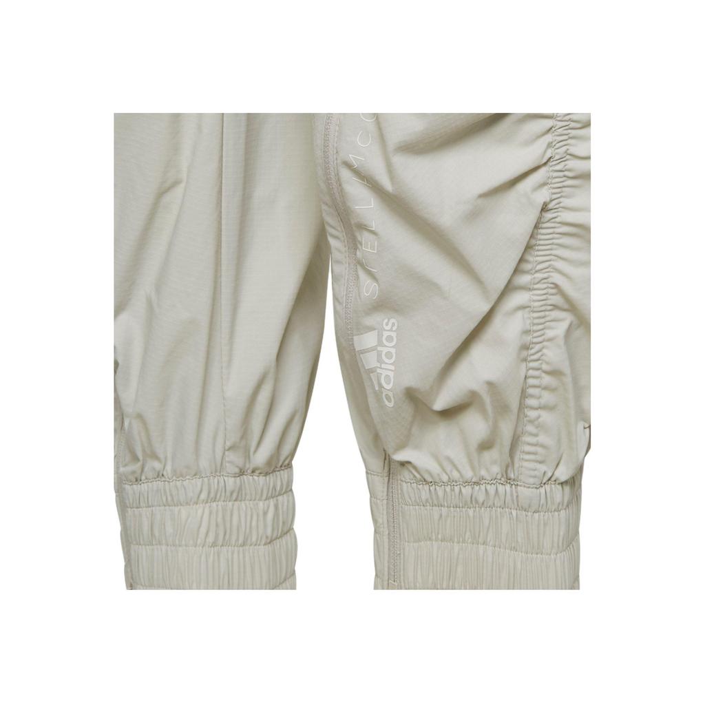 Adidas Женские джоггеры на шнурке с логотипом X Stella McCartney, серебристо-серые GQ1213