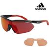 adidas Спортивные солнцезащитные очки Зеркальные Сменные линзы День/Ночь Очки для бега и велоспорта SP0016 01L
