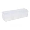 Cabinet Door Hanging Basket Wall Mount Kitchen Organizer Drawer Door Storage Box With Dividers Multi Compartment Storage Tray