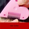Heart Shape Hair Cutting Trimmer Barber Comb Bangs Hair Remover Home Mini Makeup Tools For Thinning Beauty Hair Cut Accessories