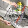 Adjustable Dish Drying Rack Stainless Steel Dish Drainer Fruit Vegetable Drainer Kitchen Sink Drain Holder Storage Rack