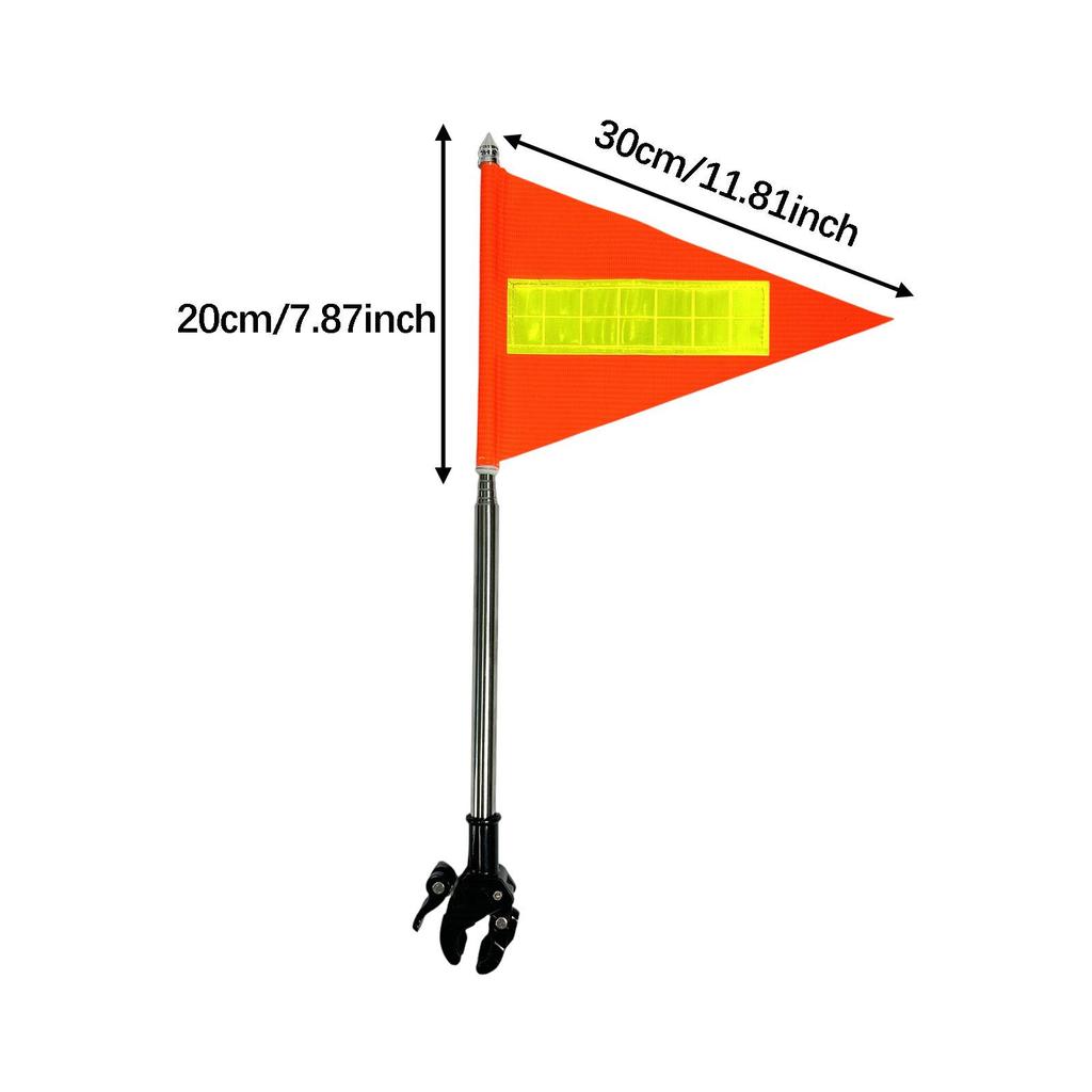 Flag with Pole, for Golf Carts, Adults And