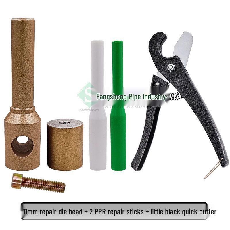 Инструмент для ремонта водопроводных труб ПЭ: Машина для герметизации швов горячим расплавом со сварочной головкой PPR и клеевым стержнем PERT