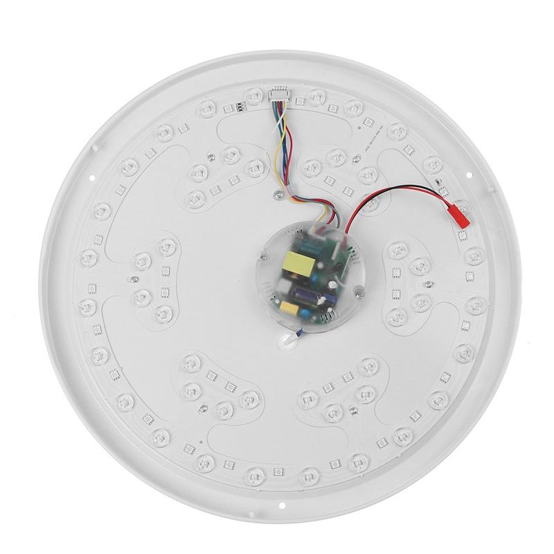 300 Вт Wi-Fi Современные светодиодные потолочные светильники RGB Домашнее освещение Приложение Bluetooth Музыкальный светильник Лампа для спальни Умный потолочный светильник + пульт дистанционного управления