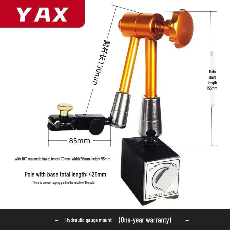 Small High-Precision Magnetic Base Dial Indicator Set 0-10