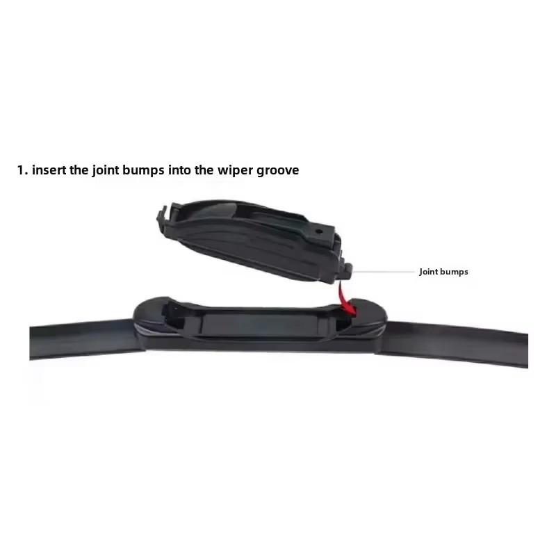 Multifunctional Wiper Interface Buckle Boneless Wiper Replaceable Buckle Wiper Blade Connector Windscreen Wipers Parts