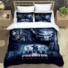 This bedding set features a print inspired by the movie "The Predator." It's an exquisite set including a duvet cover and pillow