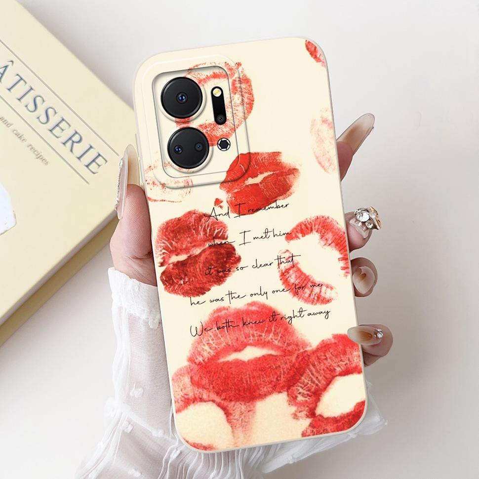 Роскошный painted чехол для Honor X7a 4G Case 2023 Силиконовый мягкий Fundas Чехол для телефона для Honor X7A X 7a HonorX7a Coque Capa