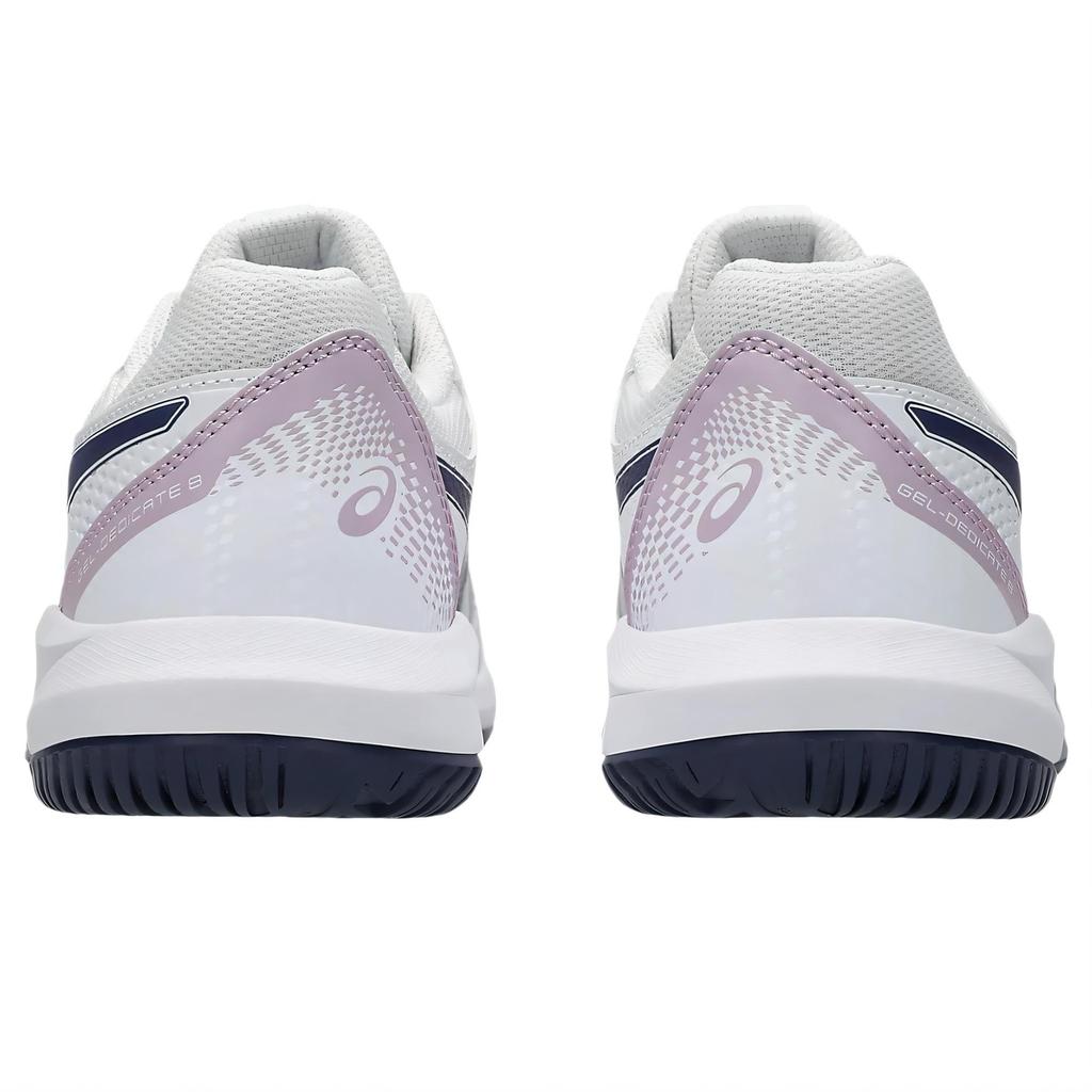Asics Gel-Dedicate 8 Белый Индиго Туман (Женский) Женские кроссовки 1042A237-104