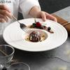 Simple White Ceramic Cooking Dishes Nordic Restaurant Molecular Cuisine Main Course Creative Pasta Dessert Plate Tableware