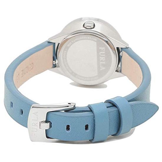 Furla Часы FURLA кожаные клуб двойной безель женские наручные часы синие R4251116506 8033288820925