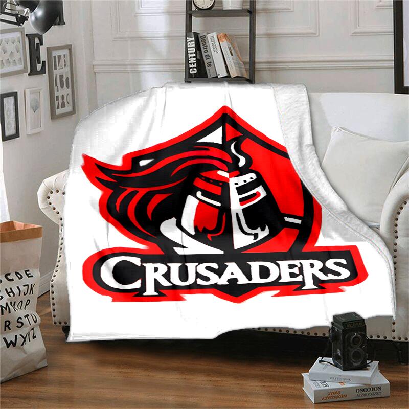 Crusader Flannel Blanket Soft All-Season Throw, Design for Camping, Car Travel, Hiking Sofa, Bed, Office Perfect Gift for Parties