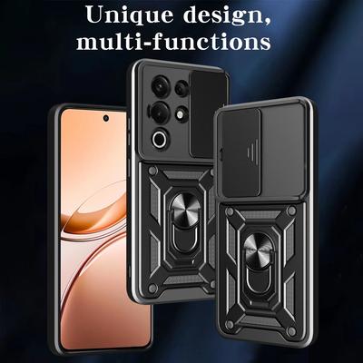 Чехол для Samsung Galaxy S25 FE 5G S25 Ultra S24 S23 S22 Plus S21 с подставкой и кольцом-держателем