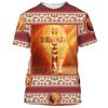 3D Print Jesus Cross T Shirt Men Women New Summmer Fashion Vintage Short Sleeve Men Oversize T-shirts Men Clothing Dropshipping
