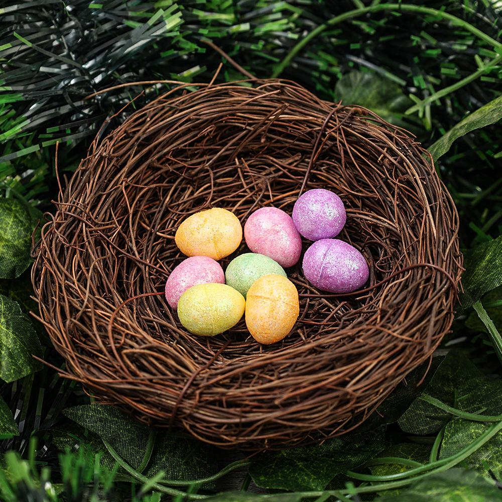 80 шт. пасхальная имитация маленьких птичьих яиц
