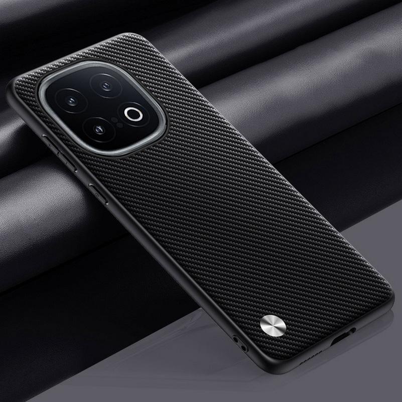 Plain Leather Case For VIVO IQOO 13 12 Pro 11 Pro IQOO Z9X Z9 Turbo Z8 Z8X IQOO Neo 9 8 Luxury Hard Camera Protect Cover