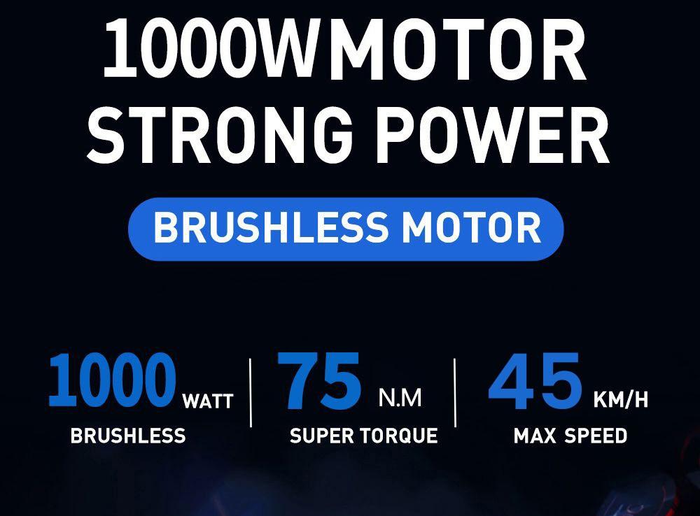 Электрический велосипед RANDRIDE YG90B, двигатель 1000 Вт, максимальная скорость 45 км/ч, 48 В, 17 Ач, аккумулятор 70-90, максимальный диапазон 27,5*2,4 дюйма, шины CST, нагрузка 120 кг