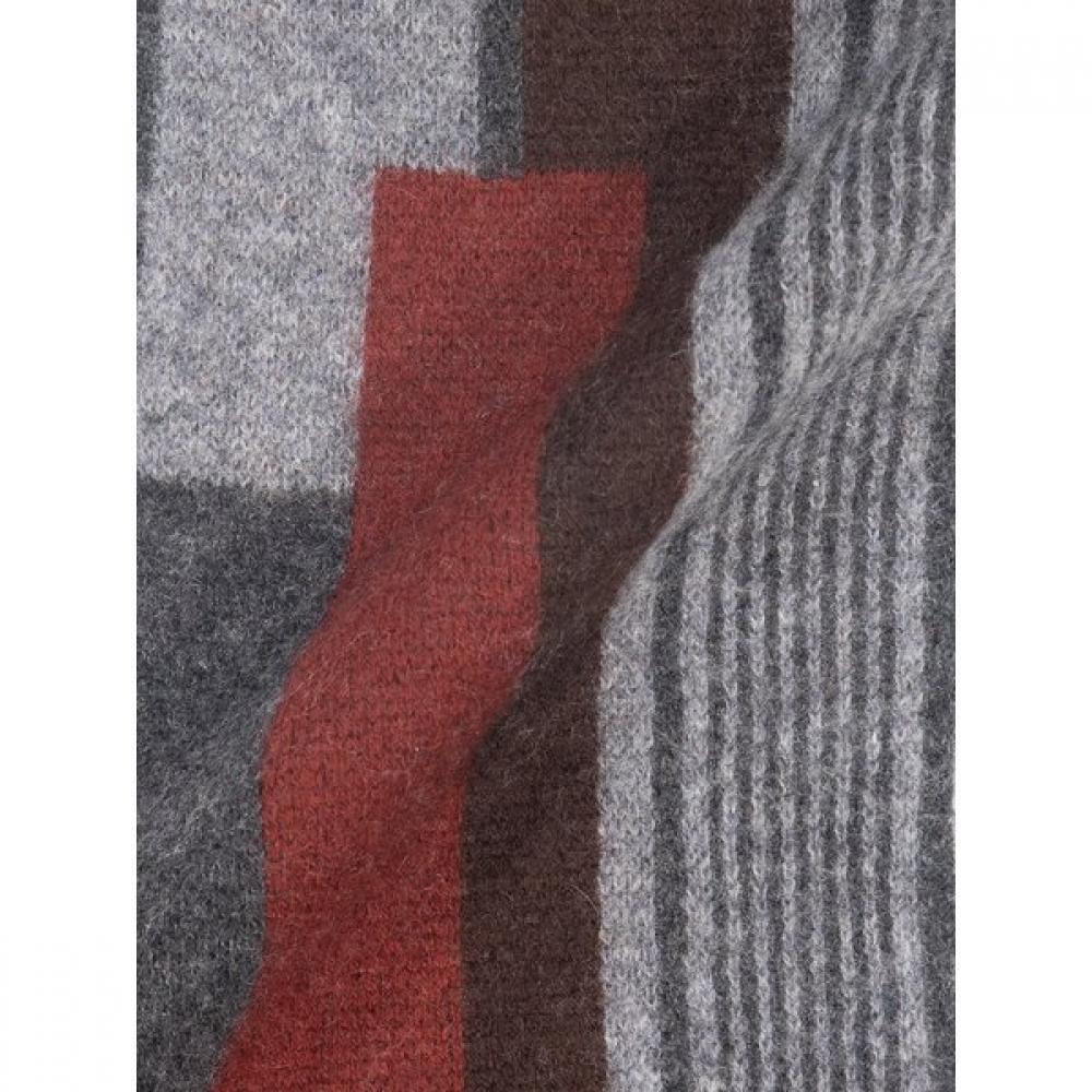 Vanbrough Cashmere Pattern Geometric Petit Muffler Gy Bpftm1001 Gy