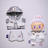 Labubu Doll Outfit Set Trench Coat Jogger Pants Sneakers 15cm 17cm Collectible Dolls