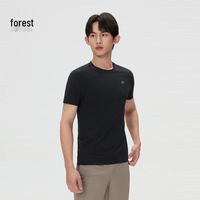 Мужская футболка с круглым вырезом и вставками Carvico от KOLON SPORT