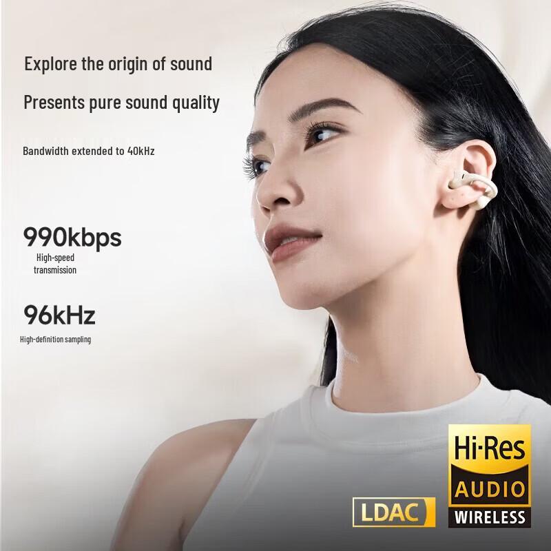 Edifier Lolli Clip AI Smart Open-Ear Bluetooth Earbuds