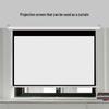 Lan Cai He Manual Pull-Down Self-Locking Projector Screen