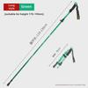 Ultra-Light Folding Aluminum Trekking Pole: Telescopic Hiking and Walking Stick