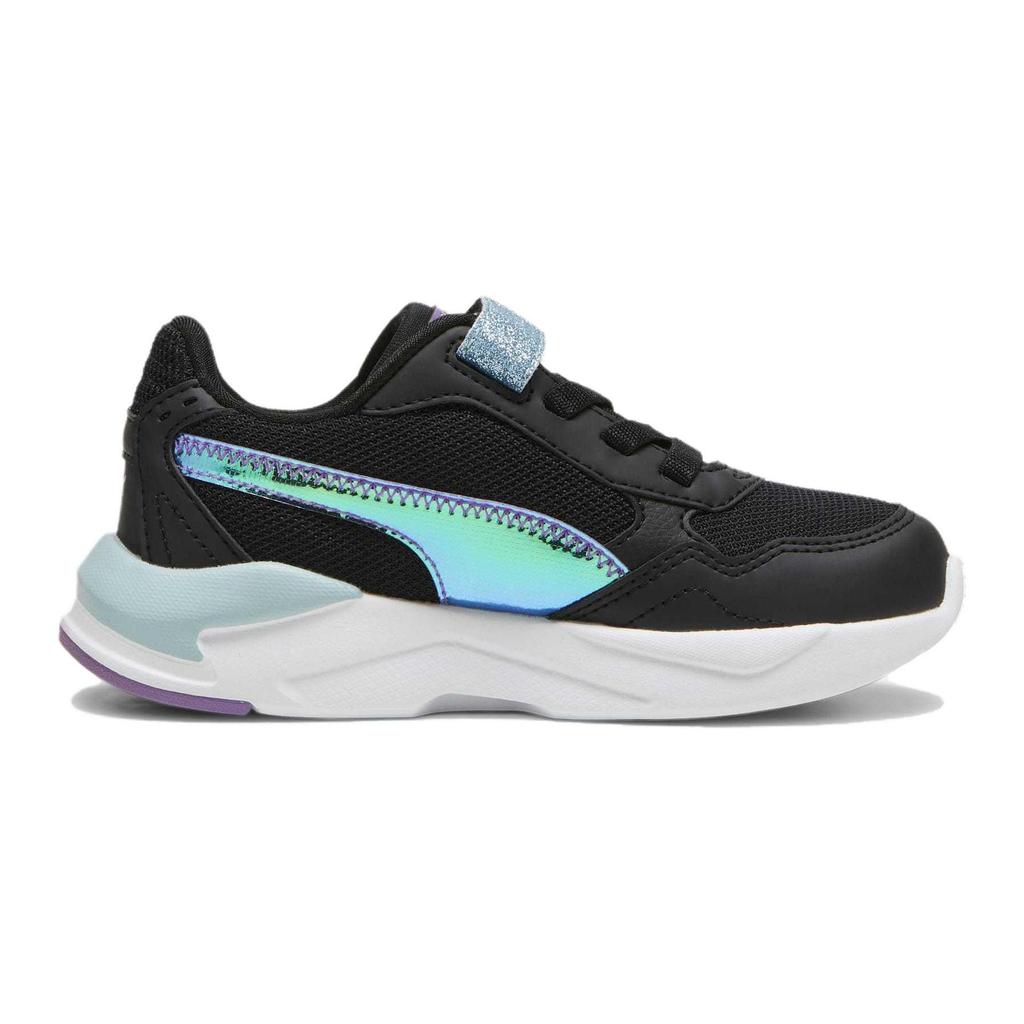 Puma X-Ray Speed Lite Deep Dive Низкие повседневные кроссовки Детские повседневные кроссовки Черный Фиолетовый Белый 396567-02