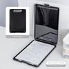 Side Open Test Paper Storage Box Two-in-One Student Only Test Paper Storage Handy Gadget Large Capacity Info Booklet with Pen Slot File Box Plywood