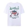 Retro Cartoon Grill Print Unisex Tshirt Hippie Funny Bbq Graphic Tees Cute Foodie Streetwear Tops Short Sleeve Unisex Clothing