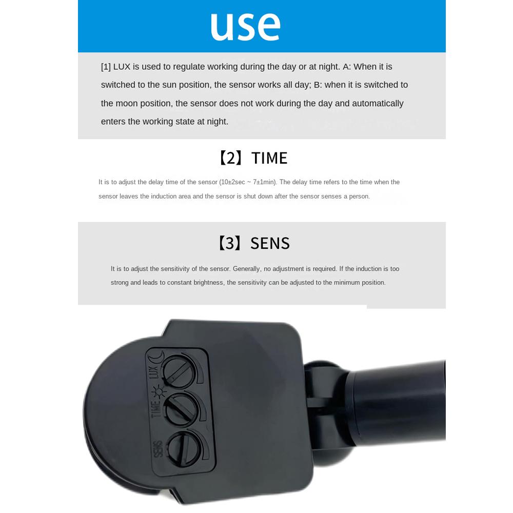 12 В датчик движения 220 В/110 В PIR детектор движения автоматический инфракрасный настенный таймер уличный 24 В светодиодный датчик движения выключатель света