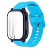 Защитный чехол + ремешок для Redmi Watch 5 active Redmi Watch 5 Lite Полное покрытие экрана Мягкий ТПУ корпус и дышащий спортивный ремешок