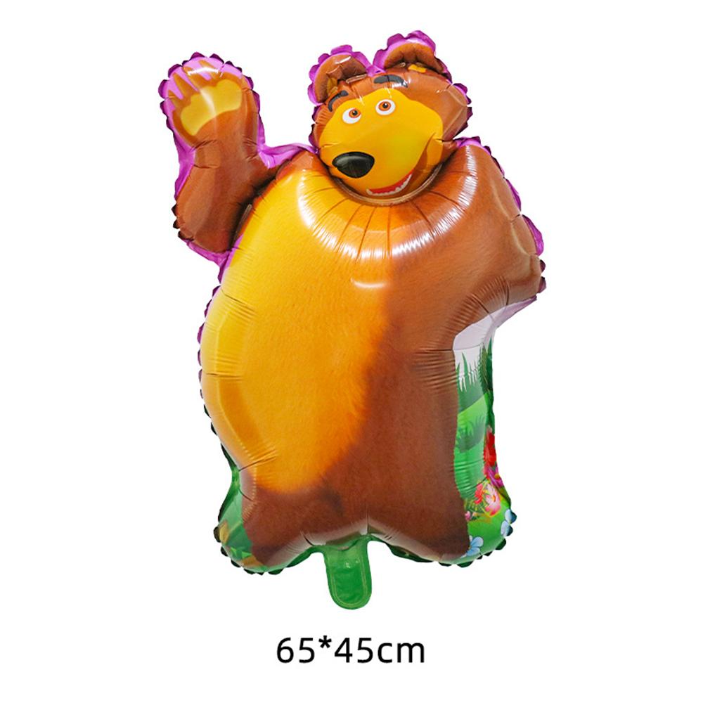 10 шт. Шары для украшения на день рождения Маша и Медведь для детей