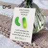 Открытка-объятие Pickle Pocket, эмоциональная поддержка, позитивная открытка, мини-открытка-объятие Pickle Pocket, подарок на выпускной, день рождения, годовщину
