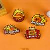 Эмалевые значки Fastbrear MVP Баскетбольные Значки на лацкан Custom Fire Баскетбольный Значок Корона Мяч Кольцо Чемпион Украшения для Рюкзака Подарки