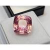 Розовый морганит 11-12 карат, огранка cushion, потрясающий сертифицированный россыпной драгоценный камень